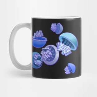 Blue Blubber Jelly Invasion! Mug